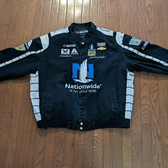 Dale Earnhardt Jr Nationwide JH Design Nascar Jacket - Size XXL - Picture 4 of 4